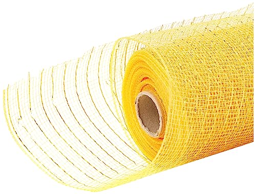 Eleganza No. 35 Metallic Deco Mesh, Oro, 25 Cm X 9.1 M