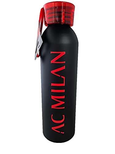 Giemme Borraccia Milan Alluminio 650 Ml Borraccie Calcio Ac-Milan Ps 40048