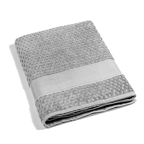 Spugnissima - Telo-Bagno Sirena Tinta Unita Standard Grigio