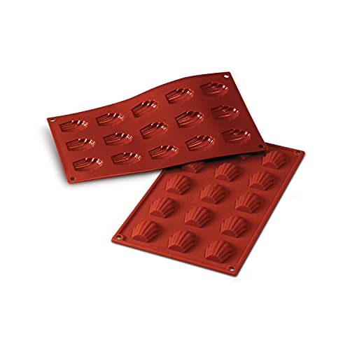 Silikomart Sf031 Madeleine - Stampo In Silicone 44X34 H 10 Mm