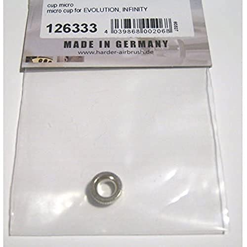 Harder & Steenbeck Accessori Per Aerografo, Argento Nichelato, Piccolo