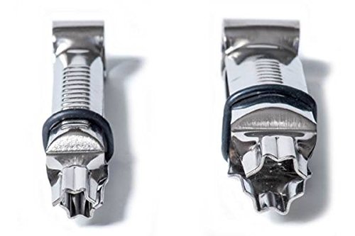 Silikomart Wonder Crimper Pinza A Pasta Per Decorazione Di Torte Regolare Acciaio Inox Sei Stelle