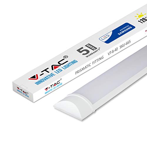 40W Led Bianco Caldo Grill Fitting Samsung Chip 120Cm 120Lm/Watt 3000K