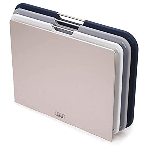 Joseph Joseph Nest Boards Set Taglieri 3 Pezzi Con Supporto (Grande) -Grigio