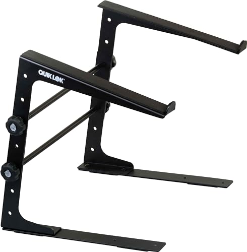 Quik Lok - Lph/009 Supporto Da Tavolo Multifunzione E Modulare, Base Con Piastre 30,5 Cm X 3 Cm, Con Strisce In Gomma, Due Morsetti In Dotazione, Alte