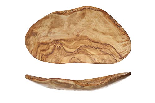 Cosy & Trendy 3778388 - Ciotola Per Frutta Organic-Bois D'Olivo, 23-28 Cm, 10-16 Cm