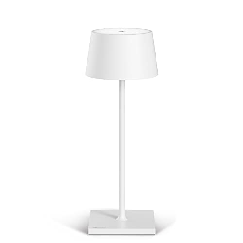 Stilosa Lampada Da Tavolo Senza Fili - Abat Jour Led Ricaricabile Scrivania E Comodino Di Design - Lume Touch Usb C - Luce Wireless Salotto - Dimmerab