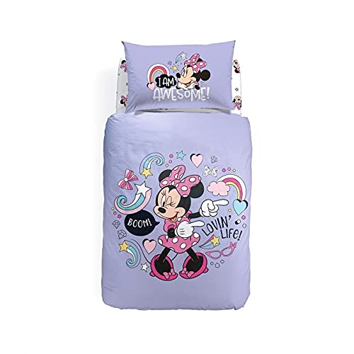 Marvel - Parure-Copripiumino Minnie Boom Ragazza Singolo