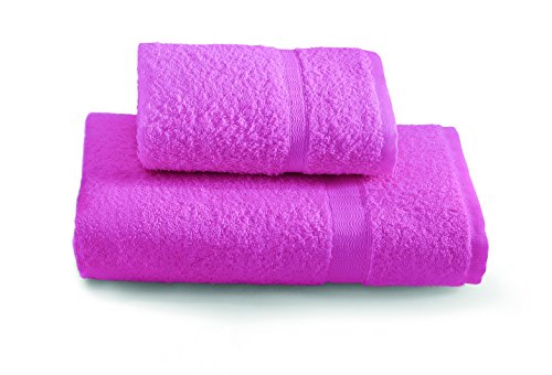 Gabel Tintunita & Co Set Asciugamani, 100% Cotone, Fucsia, 100 X 60 Cm