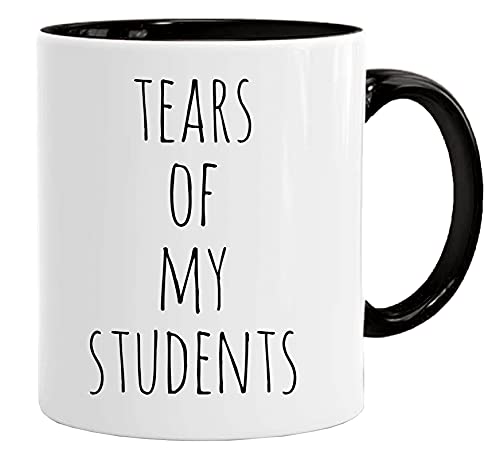 Acen Merchandise Tears Of My Students | Set Di Tazze Per Insegnanti E Regali Per Insegnanti | Regalo Per Insegnanti | Tazze Di Natale Per Insegnanti |