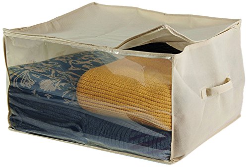 Linea Più 0384A Easybag Sacco Custodia Tnt, Cm 60X35, H 20, Ecru, 12 Unità