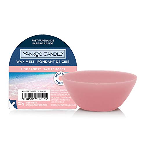 Yankee Candle Cialde Di Cera Profumate Wax Melt | Sabbie Rosa | Durata Della Fragranza: Fino A 8 Ore | 1 Pezzo