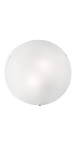 Ideal Lux Simply Pl2 Lampada, Bianco