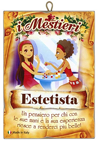 Kustom Art Quadro Quadretto Serie Arti Mestieri Professioni Caricatura Con Pensiero Dedica Stampa Laser Su Legno Mdf Alta Qualità Made In Italy - Idea