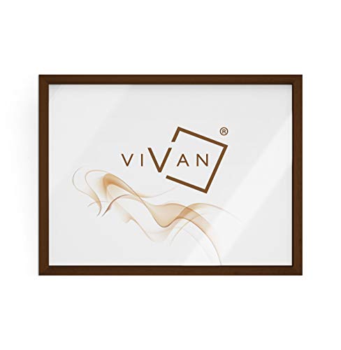 Vivan Riquadro Cornice, Marrone (Legno Noce), 50X70