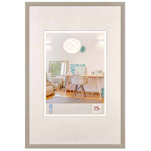 Walther Design New Lifestyle Kv040T - Cornice In Materiale Plastico, 30 X 40 Cm, Grigio