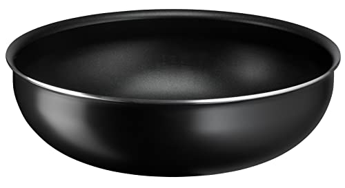 Lagostina Ingenio Essential Plus Wok Ø 28 Cm, Pentola Wok Antiaderente In Alluminio Per Gas E Forno, Salta Pasta Con Indicatore Di Cottura Thermosigna