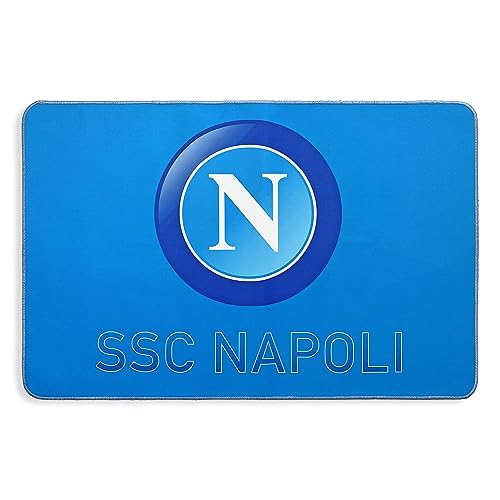 Tappeto Antiscivolo Scendiletto Da Camera Napoli Calcio Stampa 3D 80X120Cm 0841