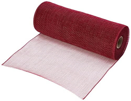Eleganza No. 17 Deco Mesh, Bordeaux, 25 Cm X 9.1 M