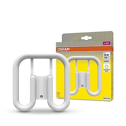 Osram Dulux Led Sq16 Em, Gr8, 7W, 720Lm, 3500K, Colore Della Luce Bianco Caldo, Sostituzione Led Per Lampade Fluorescenti Compatte Con Attacco Gr8 A 2