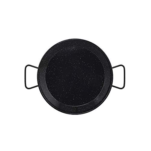 Metaltex - Padella In Acciaio Smaltato 5 Porzioni 32 Cm