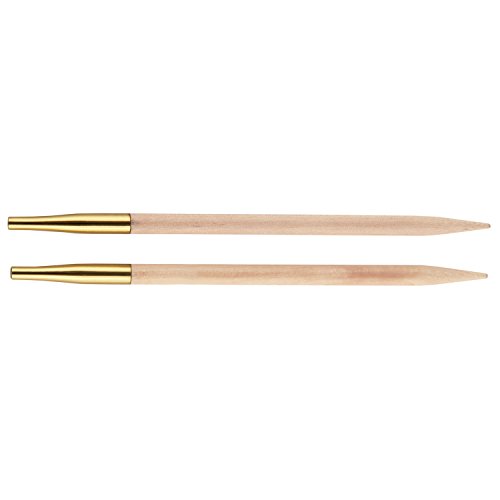 Knitpro - Basix Birch Intercambiabile 10,00 Mm Punte A Maglia Circolare - 1 Conteggio