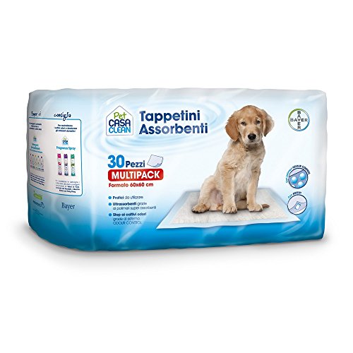 Bayer - Tappetini Assorbenti, 60X60 Cm, 30 Pezzi
