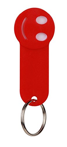 Subito Disponibile Portachiavi Con Porta Gettone Carrello Spesa Con Sorriso Smile