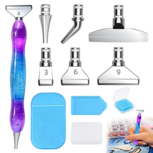 10 Pezzi Diamond Painting Accessori 5D Diamond Painting Kit Completo Penna Per Pittura A Diamante In Resina Regali Fai Da Te Per La Festa Della Mamma