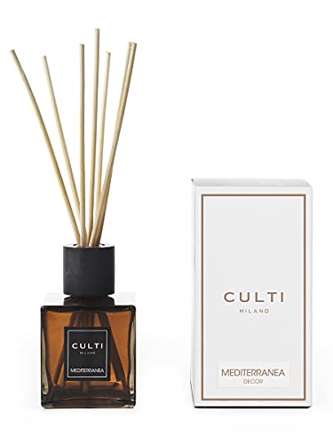 Culti Milano - Diffusore "Decor" Di Profumo Ambiente A Bastoncini (Mediterranea, 250Ml)