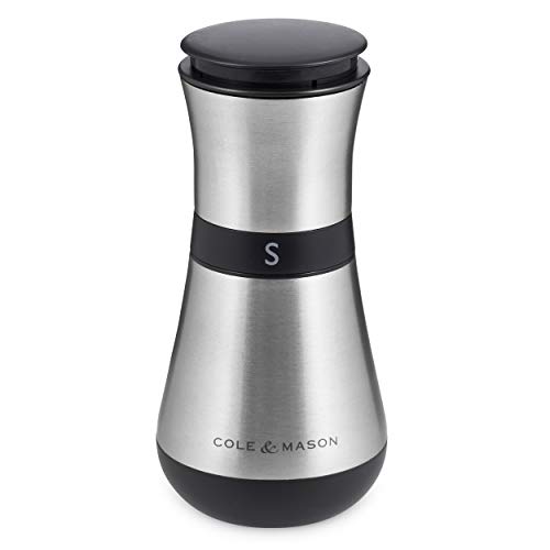 Cole & Mason H321915 Henley Macina Sale, Precision+, Macinatura Regolabile, Acciaio Inossidabile, 135Mm, Include 1 X Mulino