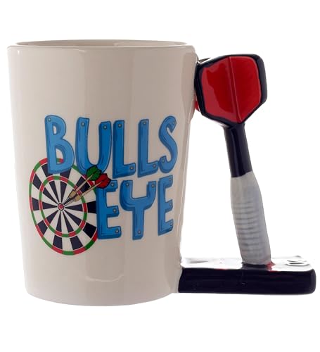 Puckator Dart Tazza, Ceramica, Multicolore