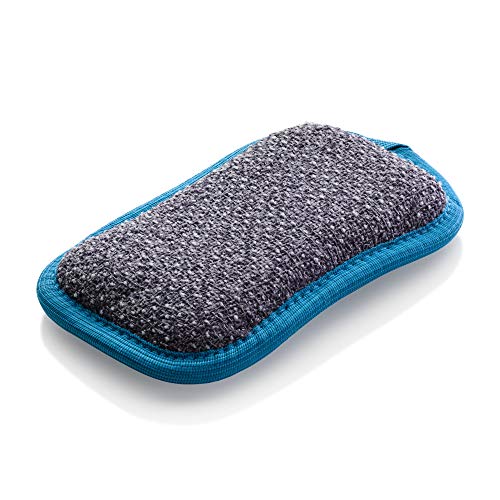E-Cloth Tampone Per Lavare, Poliestere, Giallo & Grigio, Confezione Da 1