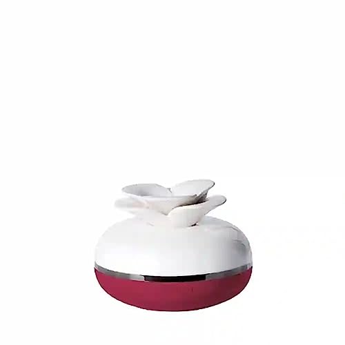 Millefiori Airdesign 1Bfrd - Diffusore Di Fiori Di Colore Rosso, Capacità: Circa 130 Ml, Inserto In Ceramica Per La Distribuzione Del Profumo, Colore: