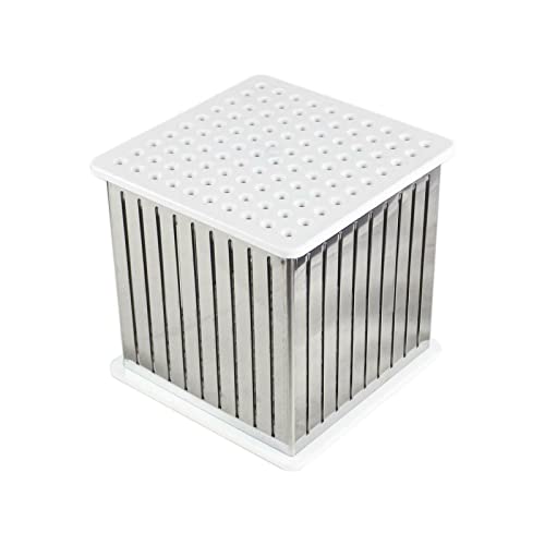 Cubo Fabbrica Spiedini Arrosticini Kebab Barbecue Tagliaspiedini In Acciaio Inox
