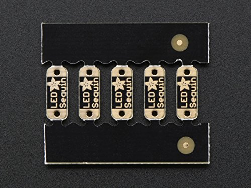 Adafruit Led Sequins - Ruby Red - Pack Of 5