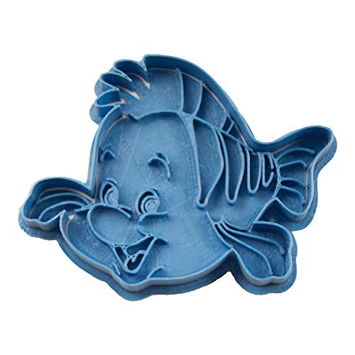 Cuticuter Flounder La Sirenetta Di Biscotti, Blu, 8 X 7 X 1.5 Cm
