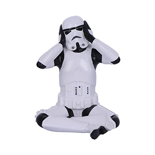 Nemesis Now B4893P9 - Stormtrooper Three Wise Sci-Fi Hear No Evil, Multicolore, Taglia Unica