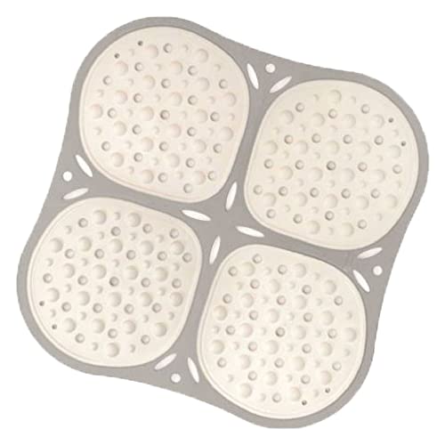 Bama Tappeto Doccia 53X53Cm Relax Bianco 7006, Come Da Foto