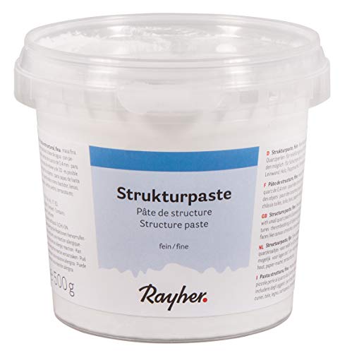 Rayher 38238000 Struttura Pasta, Fein, Barattolo 500 G