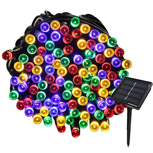 Tuokay 22M 200 Led Luci Giardino Energia Solare Luci Da Esterno Luci Stringa Illuminazione Per Addobbi Natalizi Catene Decorazione Natalizie Albero Di