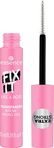 Essence Fix It Like A Boss Brow Fixing Gel Trasparent Fissante Sopracciglia