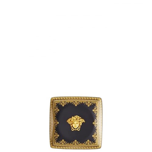 Versace Coppetta Quadra 12 Cm " I Love Baroque Nero"