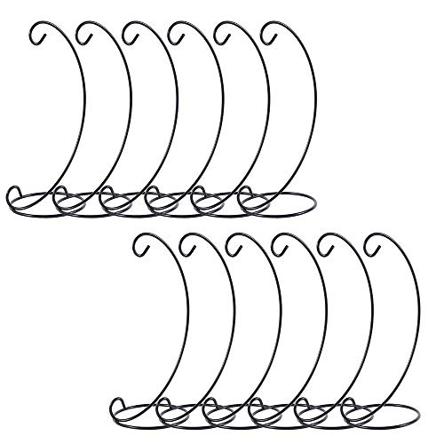 12 X Supporti In Metallo A Forma Di L Per Appendere Decorazioni Di Natale, Supporto Per Appendere Vetro, Globo Aria, Pianta, Terrario, Decorazione Per