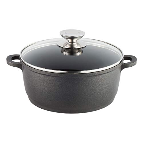 Berndes Vario Click Induction Casseruola Con Coperchio 24 Cm, Alluminio Pressofuso