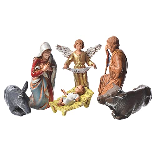 Moranduzzo Nativita' 6 Soggetti In Busta, 8 Cm, Multicolore