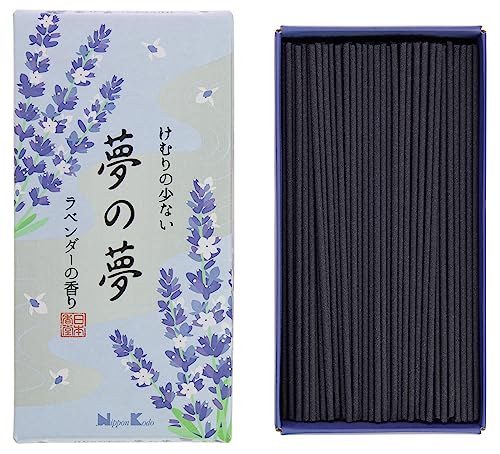 Nippon Kodo | Incenso Yume No Yume, Bastoncini Di Incenso Naturale Giapponese, Fragranza Lavanda, Circa 200Pz