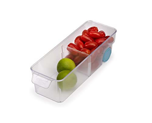 Joseph Joseph Fridgestore - Contenitore Per Frigorifero Cassetto Organizzatore Con Maniglia E Ruote Per Un Facile Accesso, Adatto A Tutti I Frigorifer