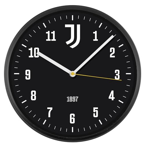 Seven Spa Orologio Da Parete In Abs - 30 Cm - Juventus Milan Inter - Prodotto Ufficiale (Juventus)