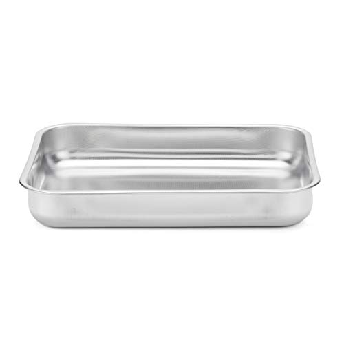 Steel Pan Sud382 Teglia, Stainless Steel, Argento